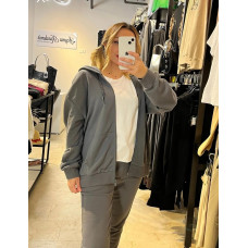 Füme Kapüşonlu Sweat