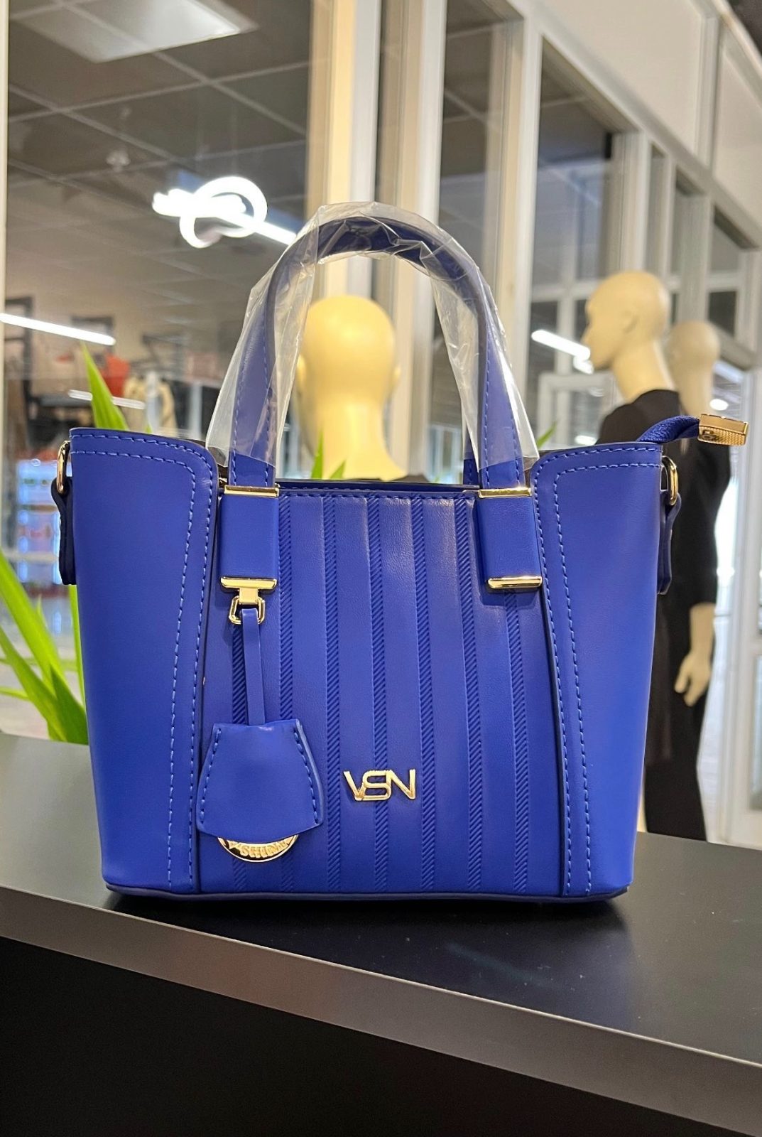 Mavi Küçük Çapraz Çanta